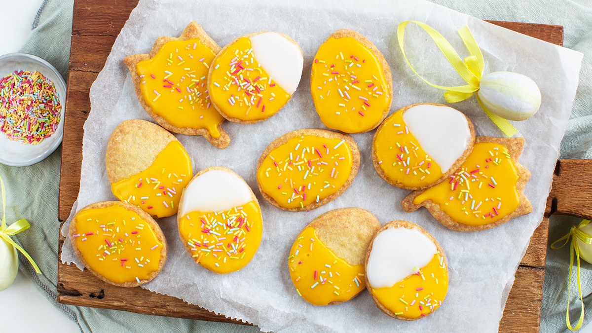 Paaskoekjes maken en versieren