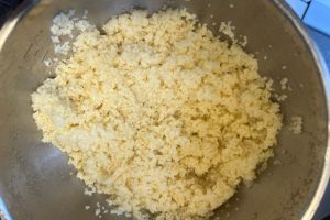 Couscous kikkererwten stap 1