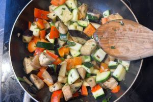 Couscous kikkererwten stap 2