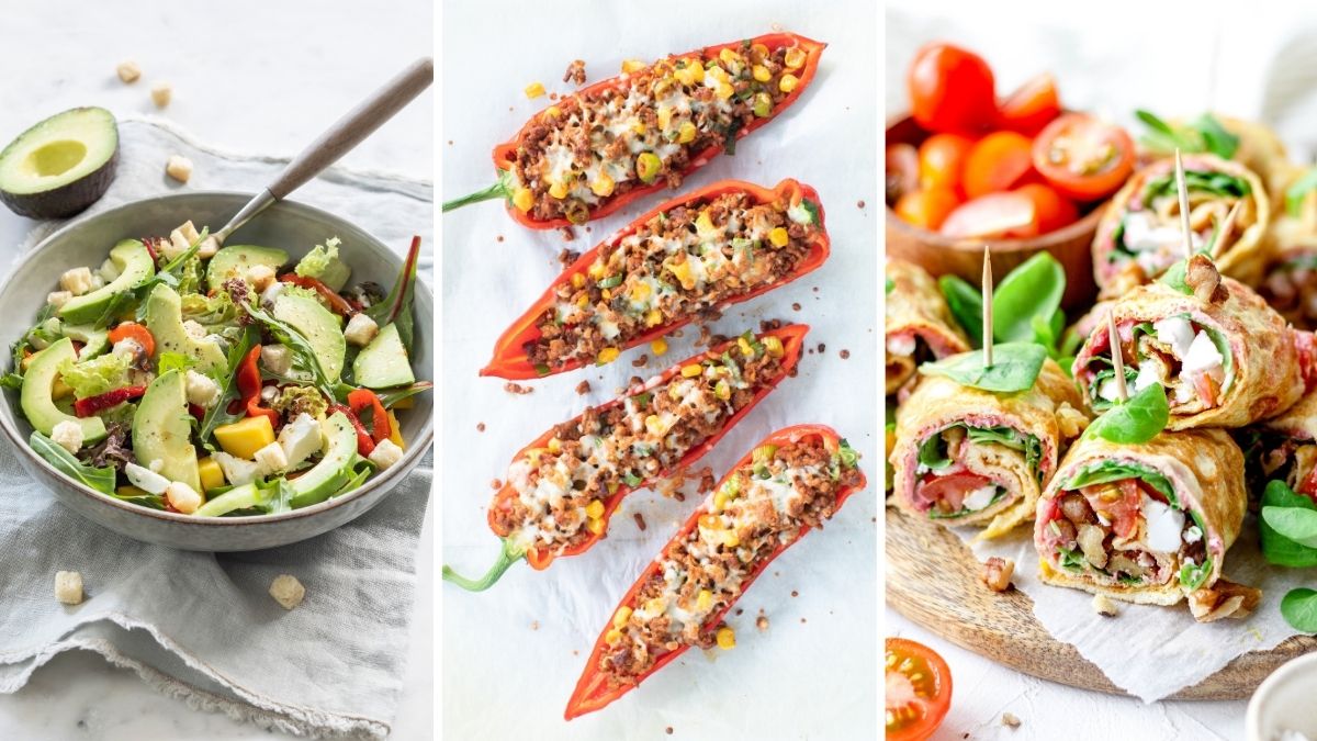 10 x koolhydraatarm lunchen + tips