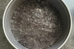 Oreo cheesecake stap 3