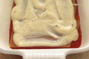 Regenboog lasagne stap 4