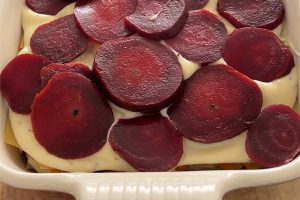 Regenboog lasagne stap 7