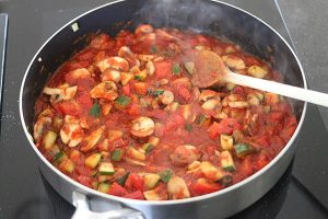 Spaghettitaart stap 3