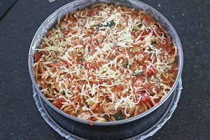 Spaghettitaart stap 6
