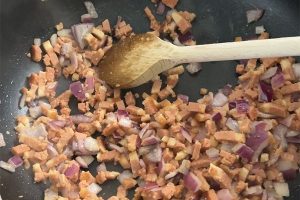 Tortellini spinazie stap 1