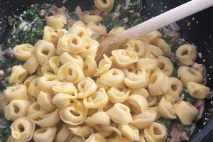 Tortellini spinazie stap 3