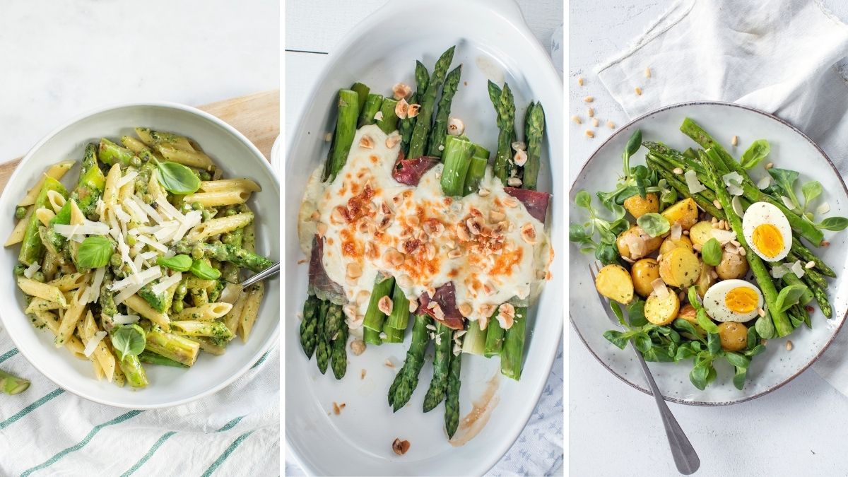 10 x groene asperge recepten