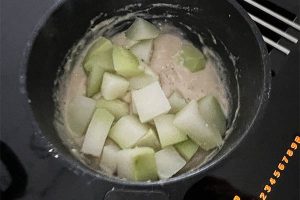 Koolrabi met kaassaus stap 2