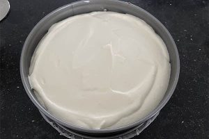 No bake cheesecake stap 5