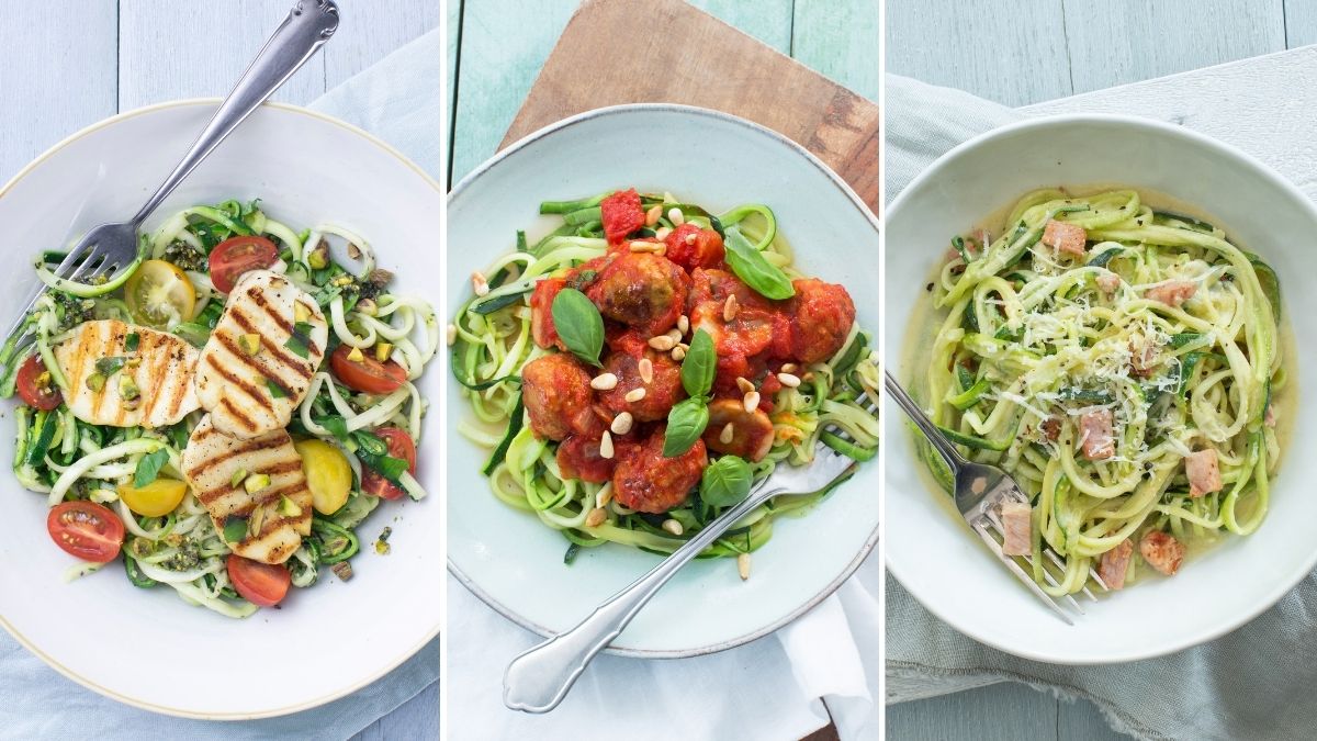 10 x courgetti recepten