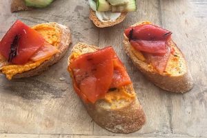 Pincho's maken stap 8