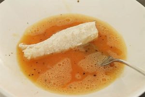 salade met krokante vis stap 3