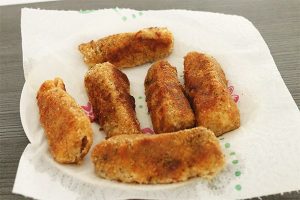 salade met krokante vis stap 5