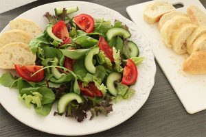 salade met krokante vis stap 6