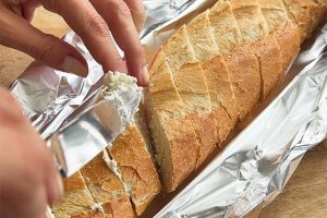 Stokbrood van de barbecue stap 2