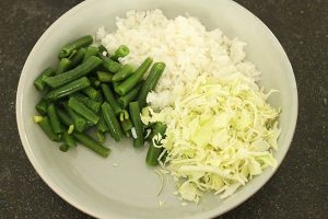 vegan gado gado stap 2