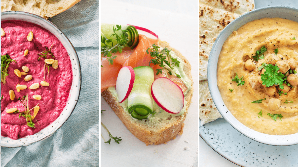 10 x lekkere en gezonde spreads