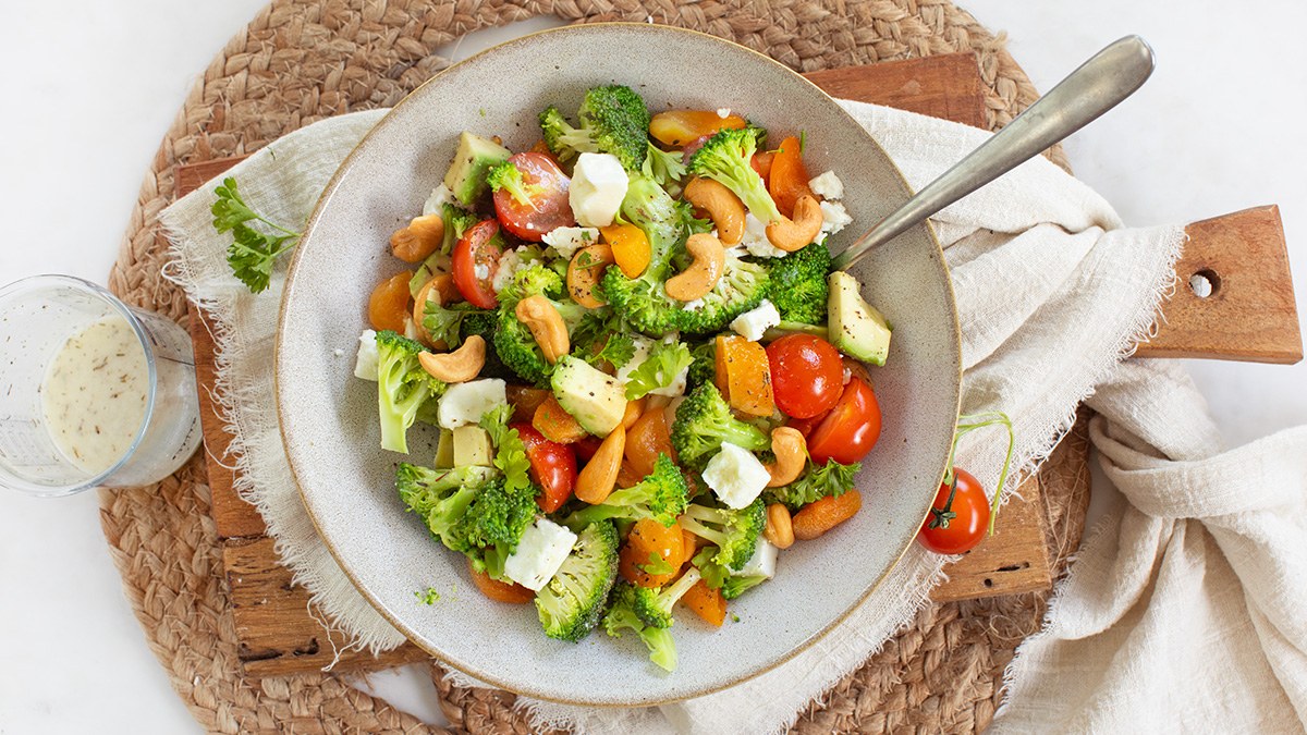 Broccolisalade met feta