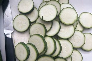courgettetaart stap 1