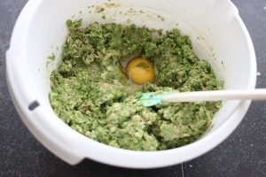 Doperwtenburgers stap 5