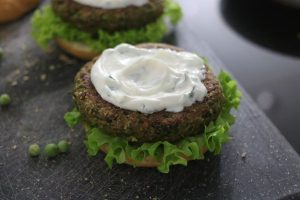 Doperwtenburgers stap 9