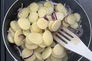 griekse aardappelen stap 1