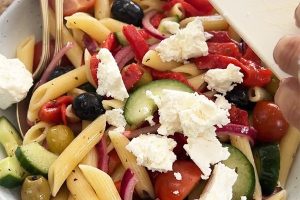 griekse pasta salade stap 3