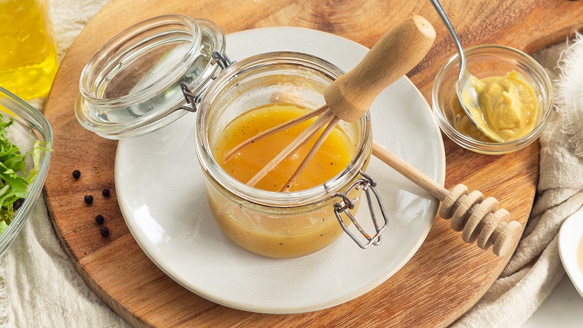 Honing mosterd dressing