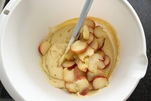 Makkelijke perziktaart stap 5