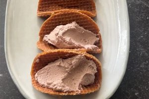 Stroopwafel taco's stap 4