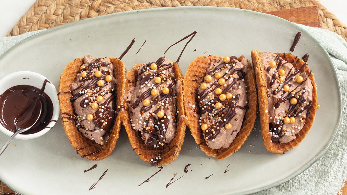 Stroopwafel taco’s