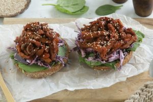 Broodje pulled oesterzwammen stap 6