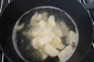 Zomer stamppot stap 1