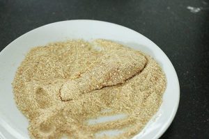 Caesarsalade wraps stap 2