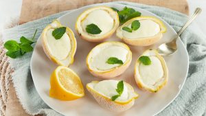 Gevulde citroenen met ijs recept