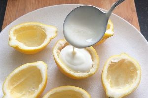 Gevulde citroenen met ijs stap 6