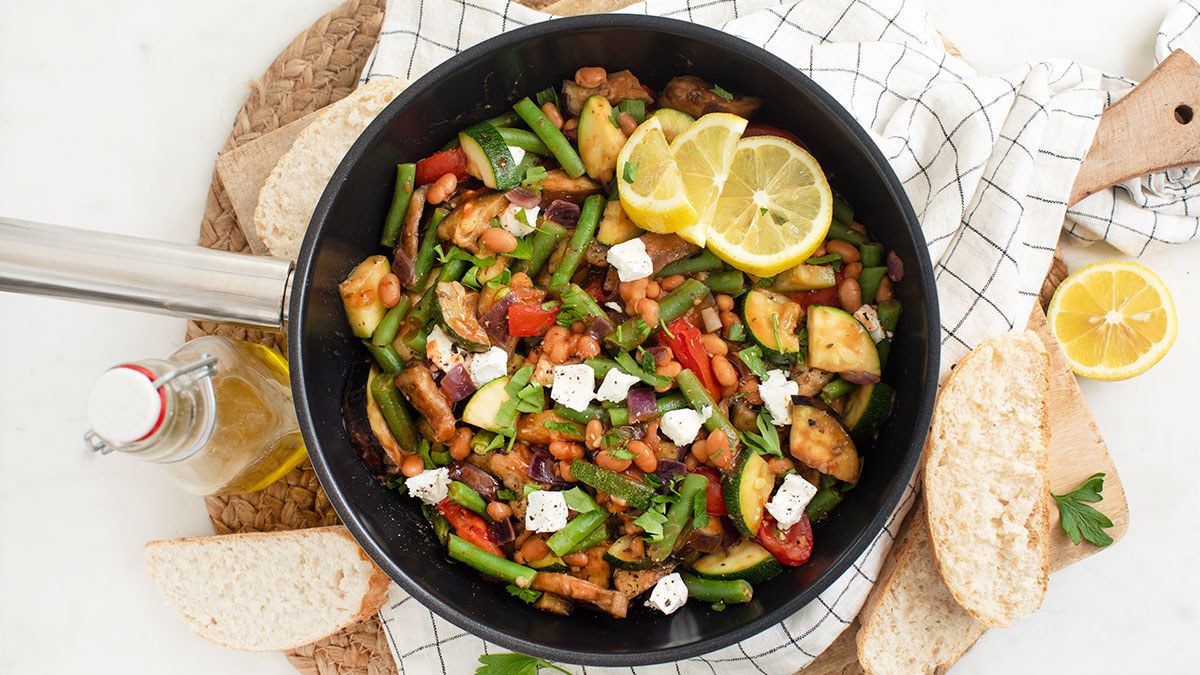 Mediterraans groentepannetje
