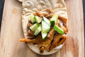 oesterzwammen shoarma stap 3