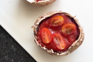 Portobello pizza stap 2