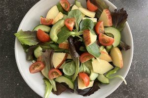 Salade brie en walnoten stap 3