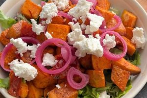 Zoete aardappel salade stap 3