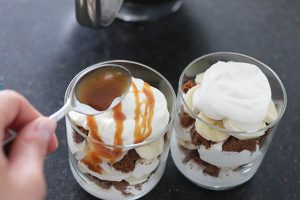 banoffee toetje stap 6