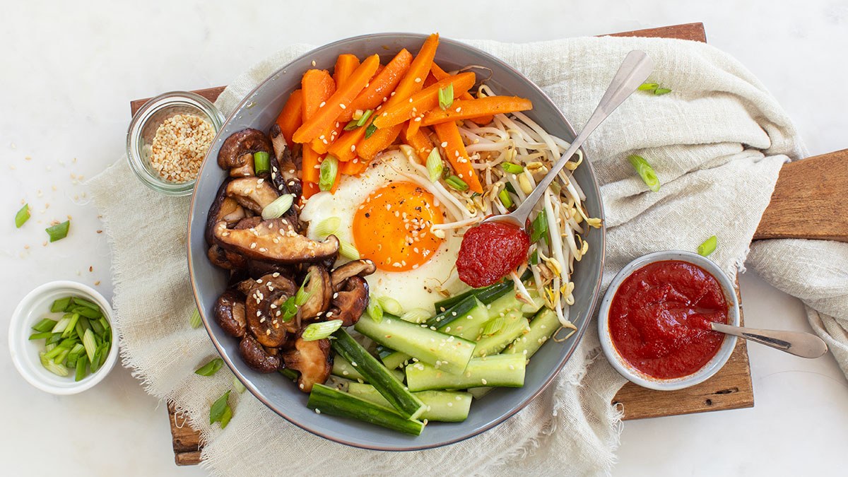Bibimbap (Koreaans rijstgerecht)