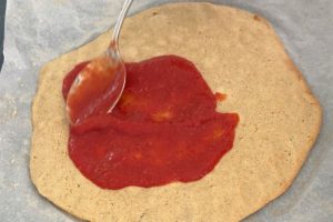 gezonde pizza stap 4