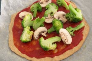 gezonde pizza stap 5