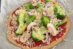 gezonde pizza stap 6