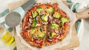 gezonde pizza maken
