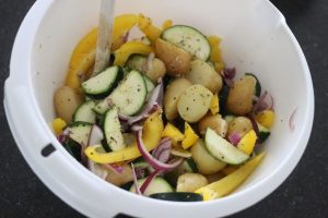 Groenten met feta uit de oven stap 2