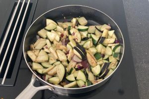 Mediterraans groentepannetje stap 4